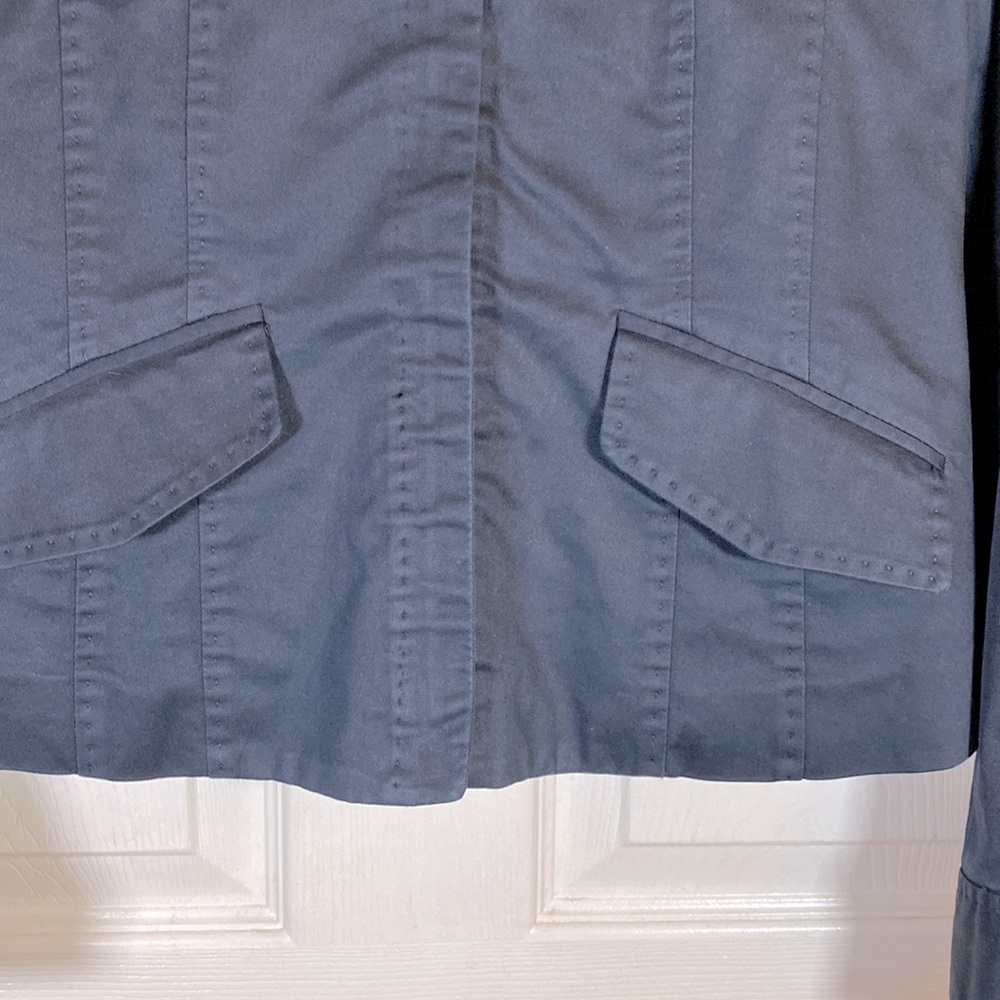 Theory Navy Utility Jacket - Picture 4 of 8